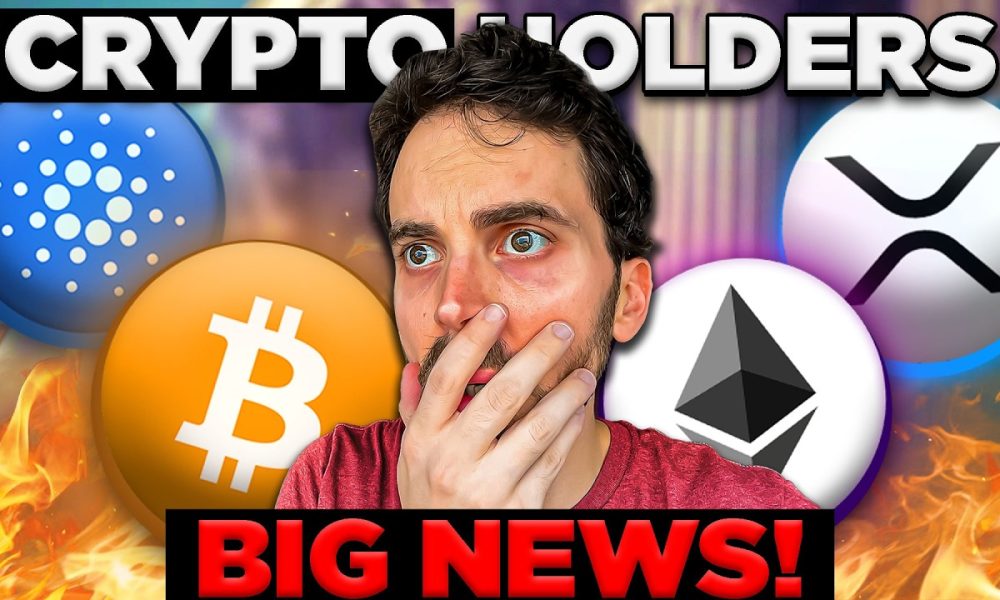 crypto holders.. this is the final hour