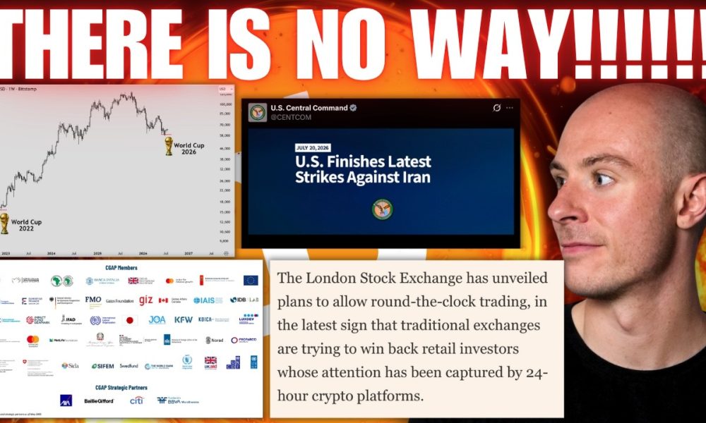 Crypto World Cup Bottom Indicator! London Stock Exchange! New *HUGE* Crypto Report! IRAN AWS Attack!