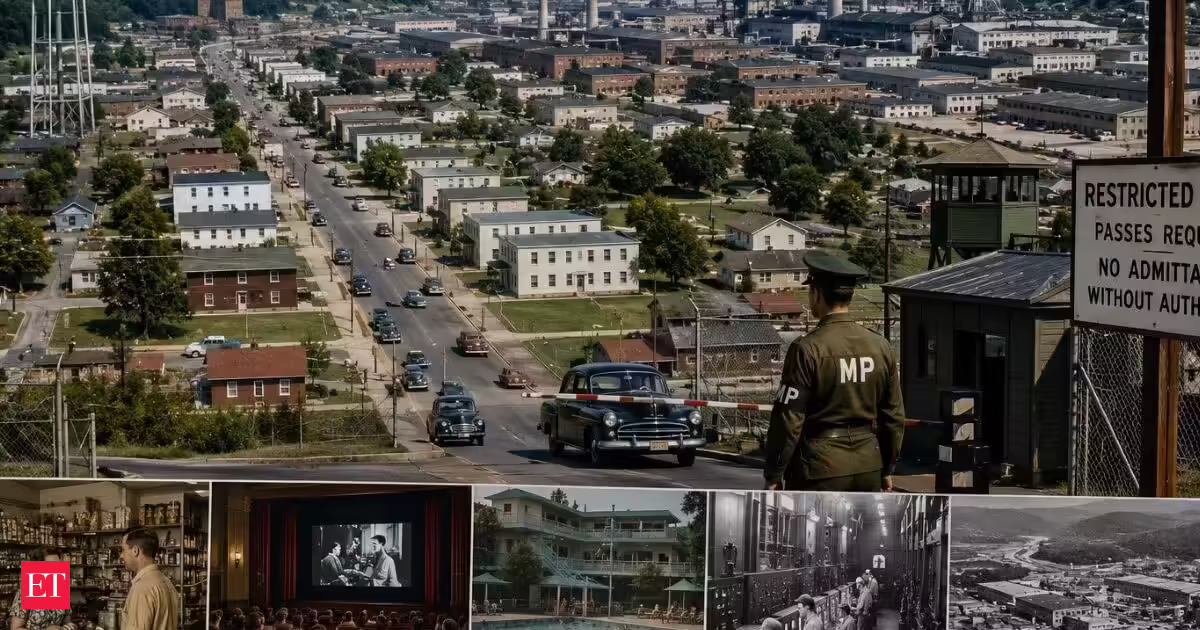 In 1943, US built an entire city, and it didn't exist on a single map
