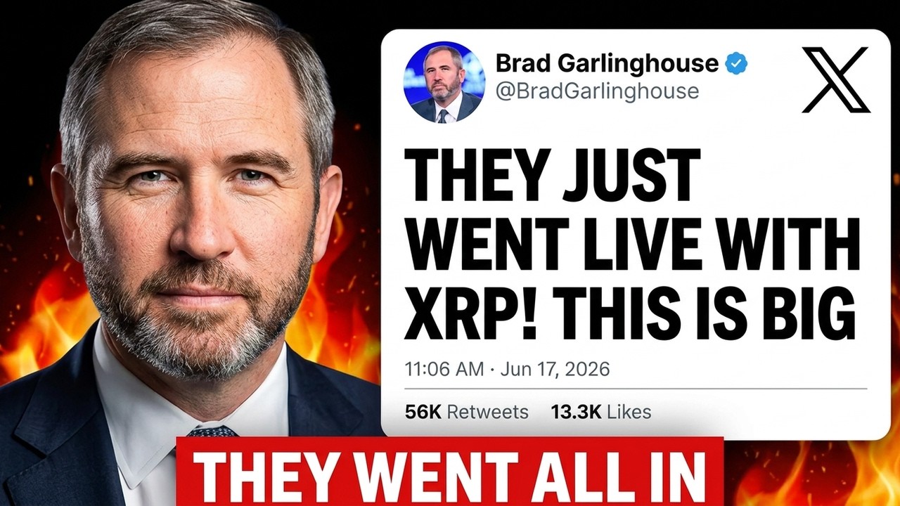THEY JUST WENT ALL IN ON XRP?!?! (XRP WENT LIVE, THIS IS BIG)