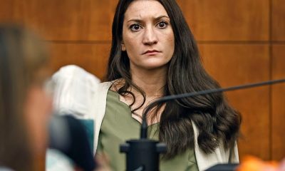 Lindsay Clancy waits for the judge to call a prospective jury member into court in her murder trial where she is charged in the 2023 killing of her three children, Wednesday, July 22, 2026, in Plymouth Superior Court in  Plymouth, Mass. (Greg Derr/The Patriot Ledger via AP, Pool)
