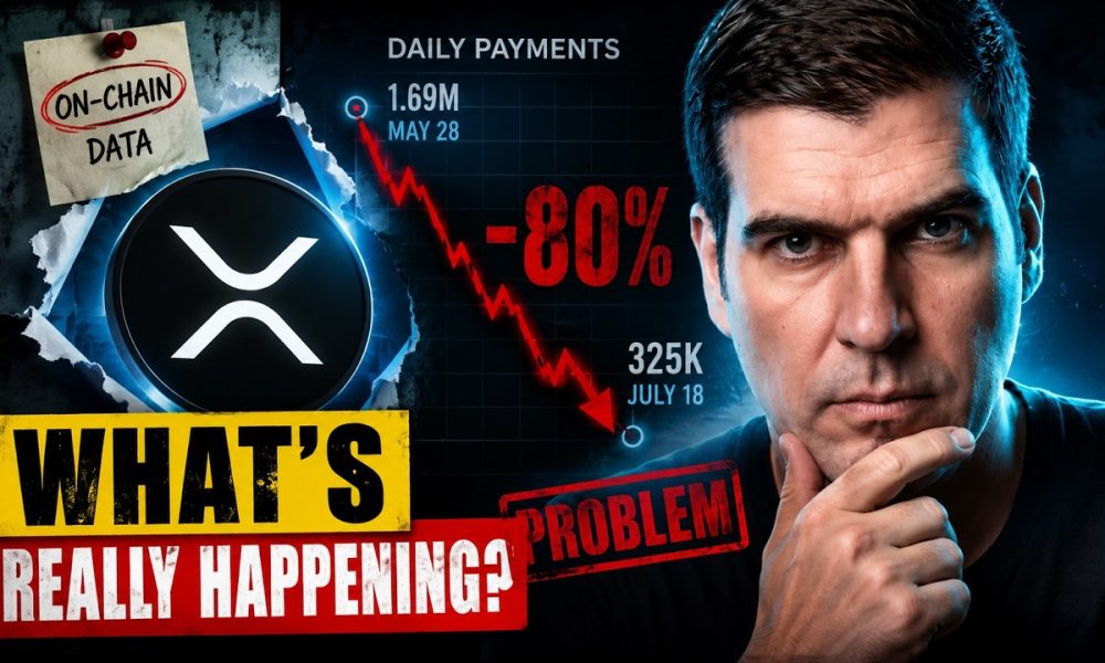 I track XRP's recent on chain data... we have a problem