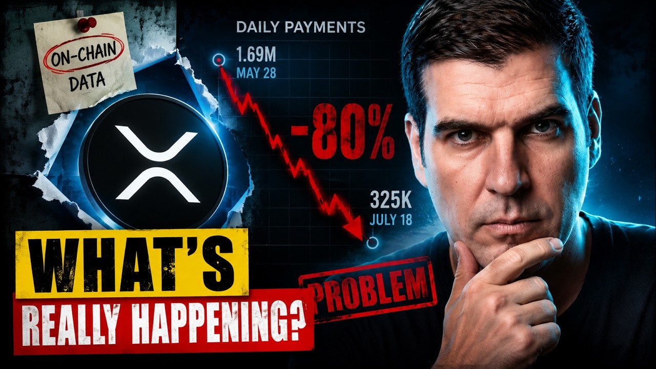 I track XRP's recent on chain data... we have a problem