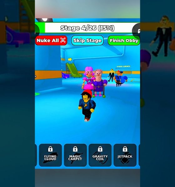 ICE SLIDE POLICE PRISONRUN! Obby #money #roblox