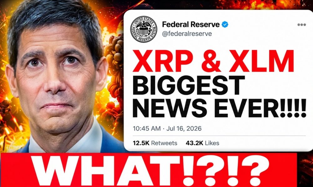 URGENT XRP & XLM NEWS: The Fed Just Dropped A NUKE! 99% Aren't Ready!