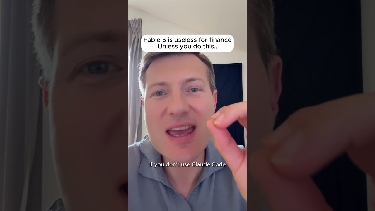 Fable 5 is useless for finance unless...