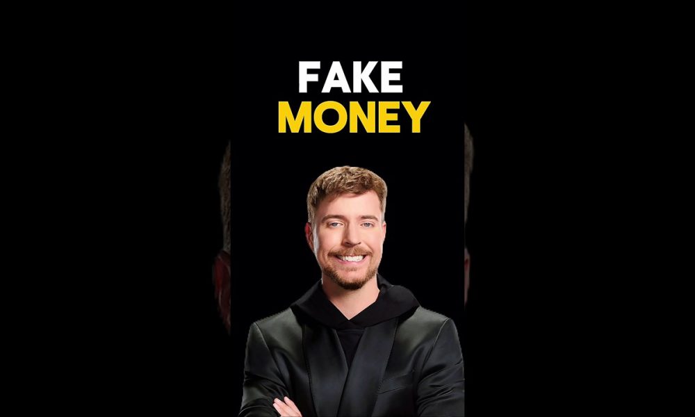 Mrbeast Use Fake Money l #shorts #trending #youtubeshorts