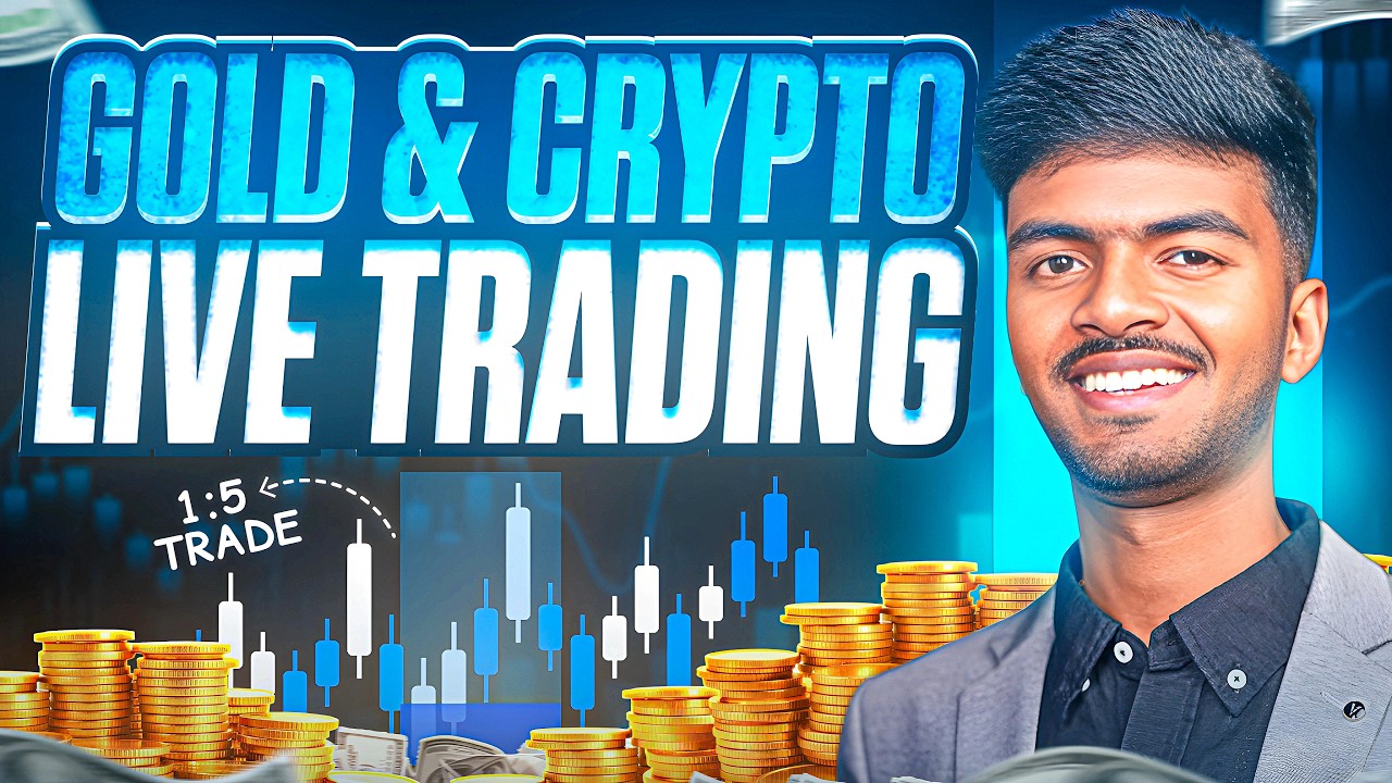 Live Analysis Gold, Bitcoin & Ethereum | Live Trading  Crypto And Gold  Live 24 July 2026