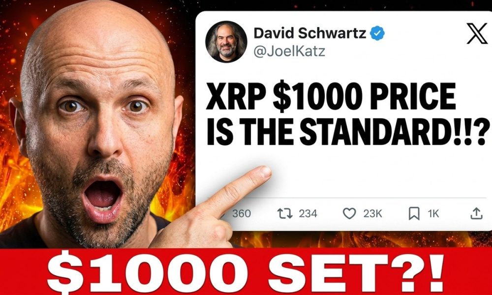 MASSIVE XRP BOMBSHELL!!! 4 DIGITS IS THE STANDARD! ($1000 SET?!)