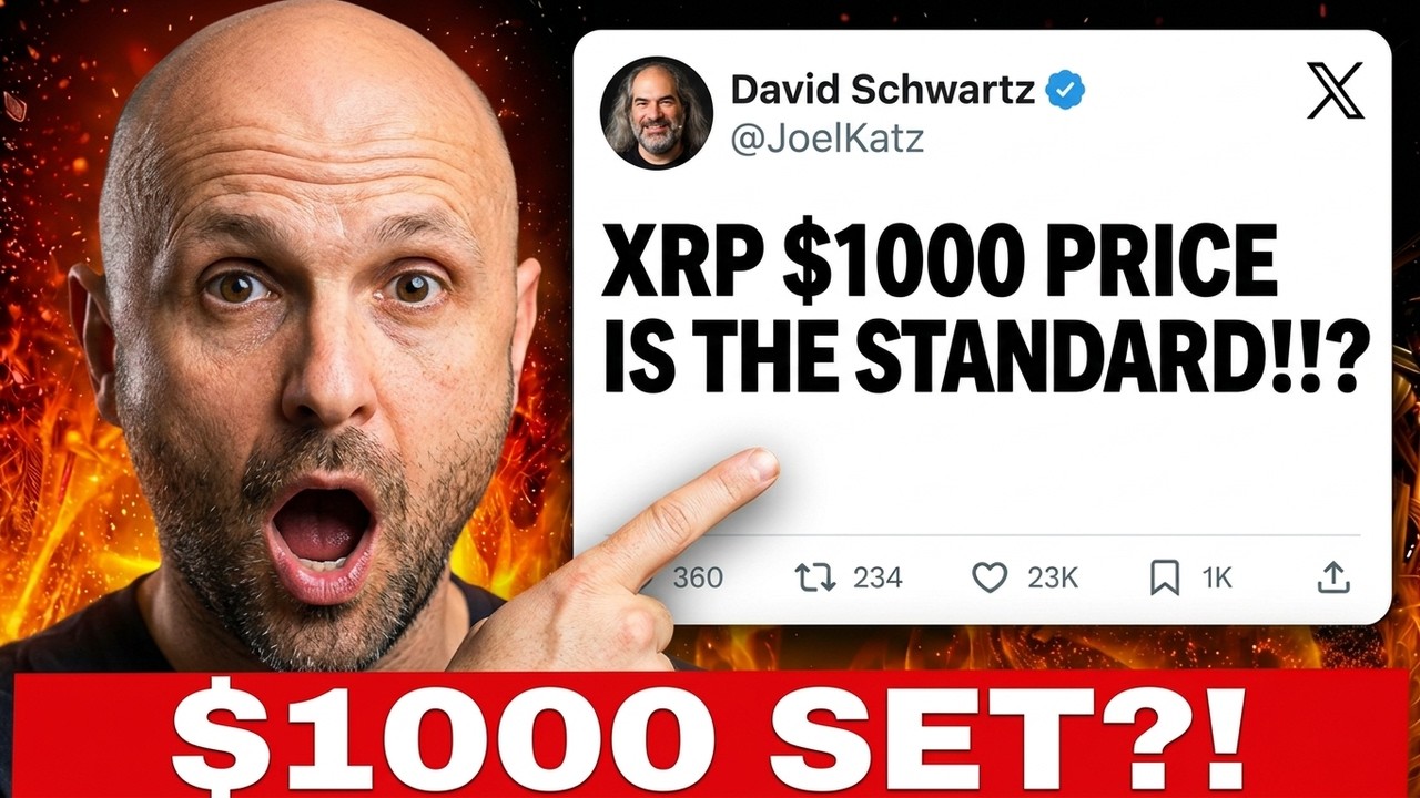 MASSIVE XRP BOMBSHELL!!! 4 DIGITS IS THE STANDARD! ($1000 SET?!)