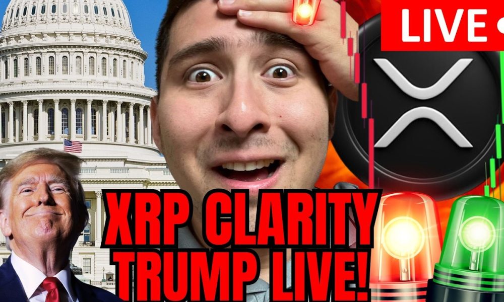XRP WATCH! Clarity ACT SOON, TRUMP SPEAKS LIVE