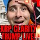 XRP WATCH! Clarity ACT SOON, TRUMP SPEAKS LIVE