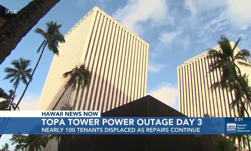 Topa Financial Center remains without power after chiller leak