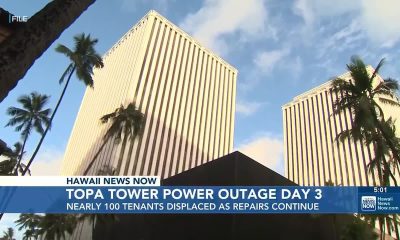 Topa Financial Center remains without power after chiller leak