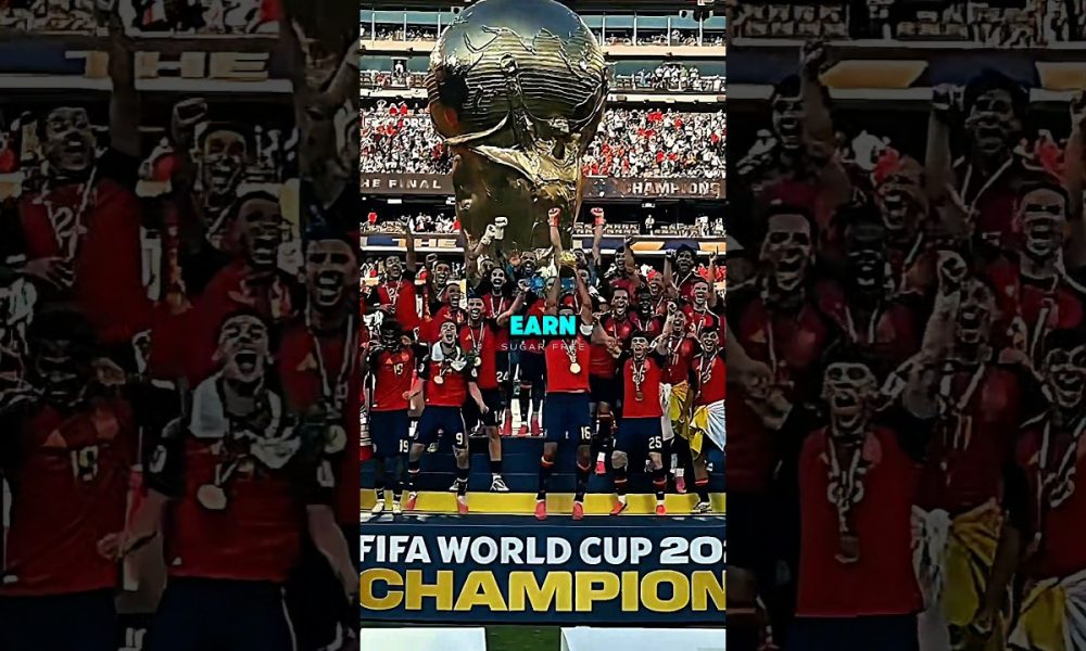Money football teams actually earn at the FIFA World Cup 2026. #worldcup #fifa #money #earring