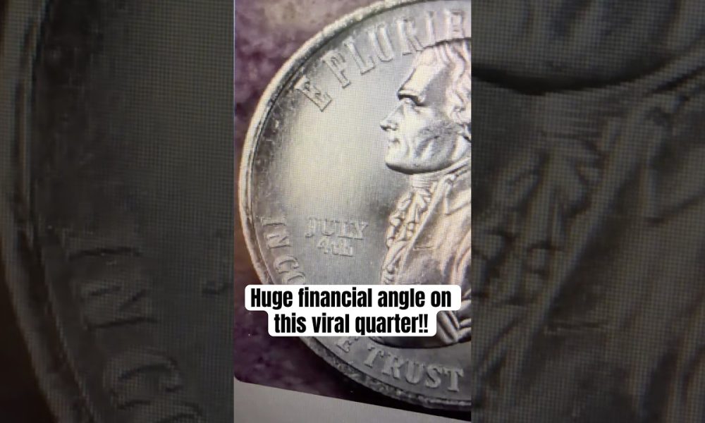 Huge financial angle on this viral quarter!! #pcgspartner #quarter #quarters #coin @PCGScoin