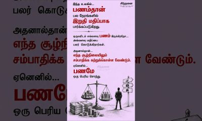 Why Learning to Earn Money Matters | Financial Wisdom | Sindhanai Bytes