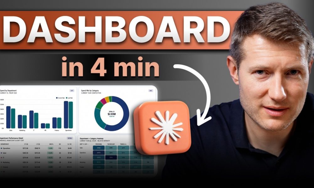 Claude: Build Financial Dashboards in Minutes (2026)