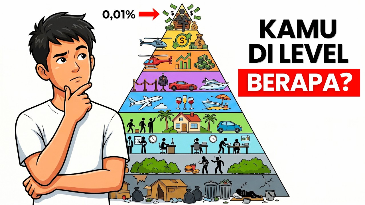 8 Level Kekayaan Finansial, Kamu Ada di Level Berapa?