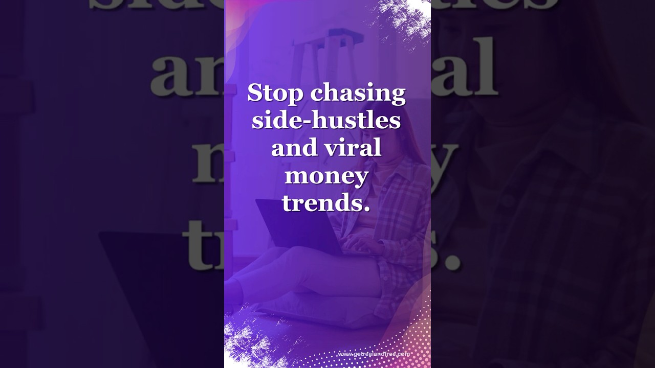 The best financial advice isn't trending.