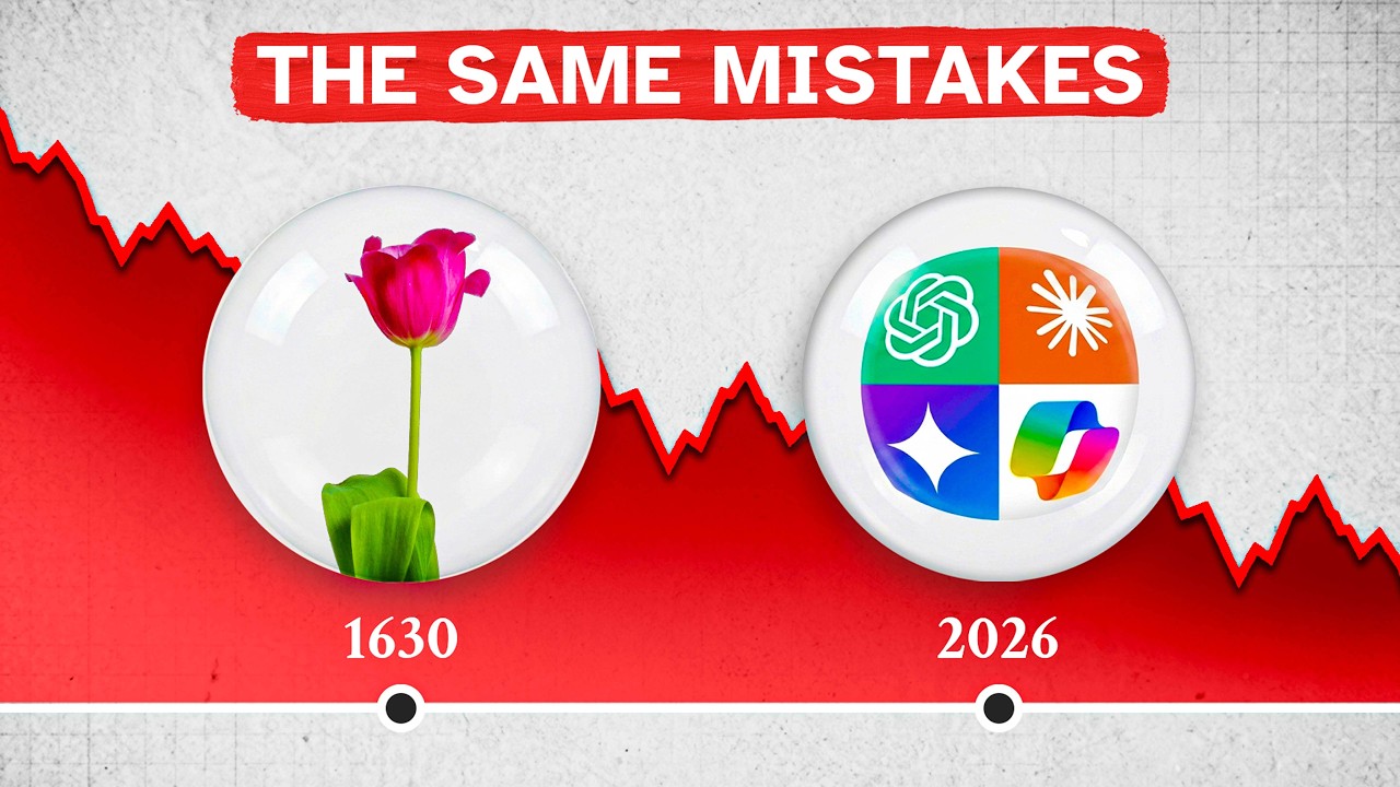 The History of Financial Crashes & Why People NEVER Learn.