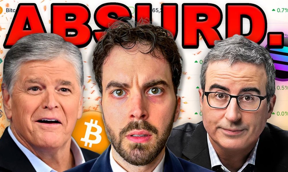 Crypto Is Getting ABSURD (John Oliver, Sean Hannity)