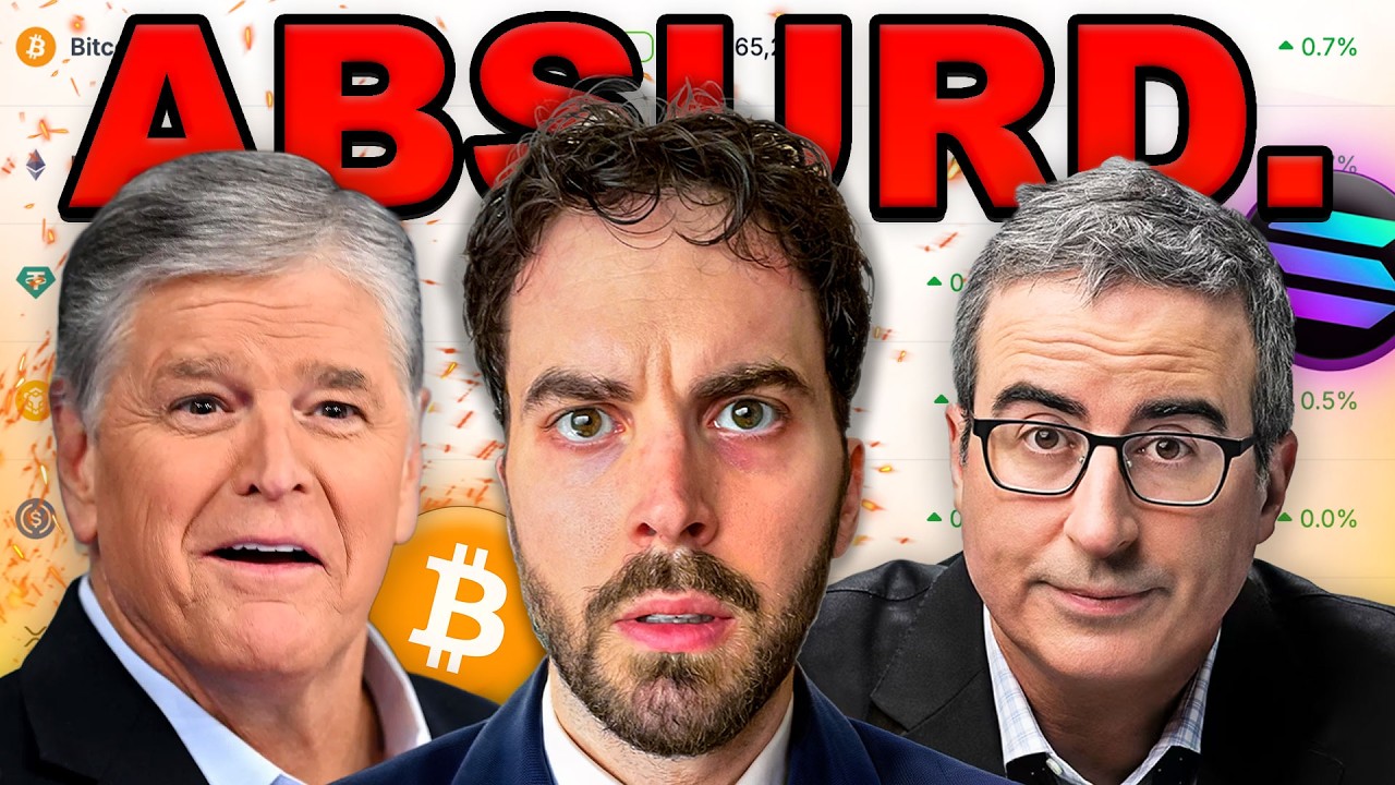 Crypto Is Getting ABSURD (John Oliver, Sean Hannity)