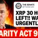 XRP QUICK!!! 30 HOURS LEFT! (XRP CLARITY AT 99%)
