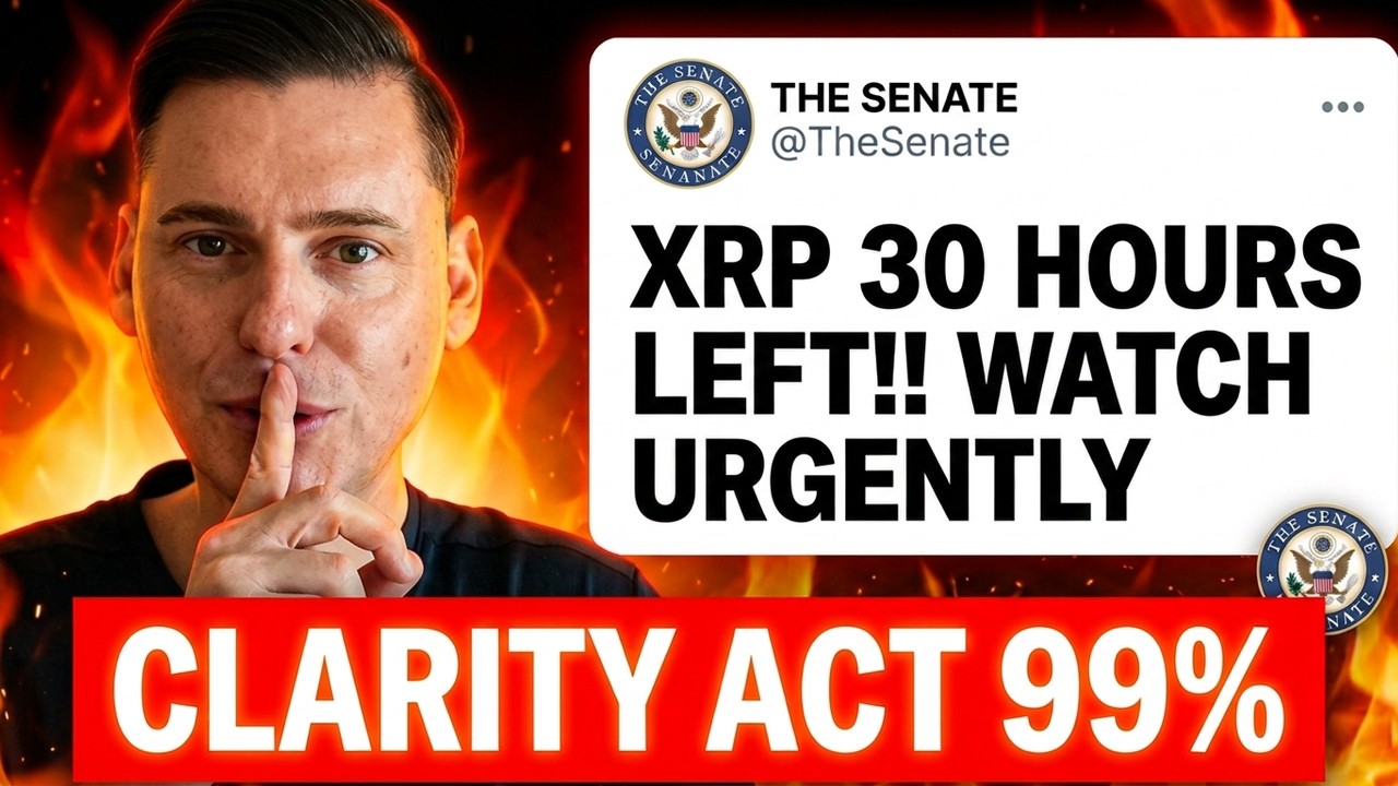 XRP QUICK!!! 30 HOURS LEFT! (XRP CLARITY AT 99%)