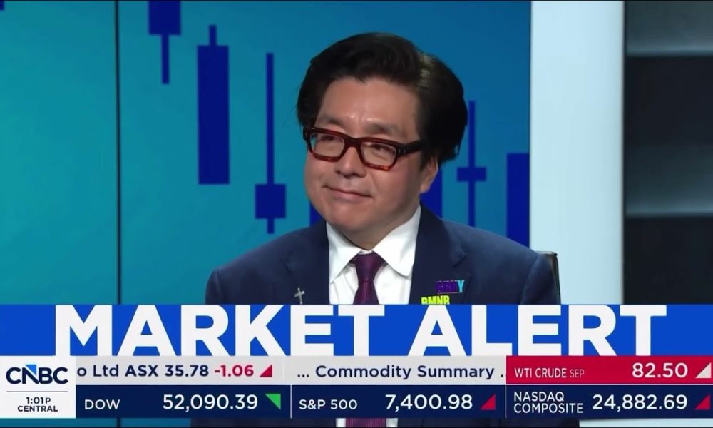 Tom Lee: Crypto Is Having Its 1934 Moment