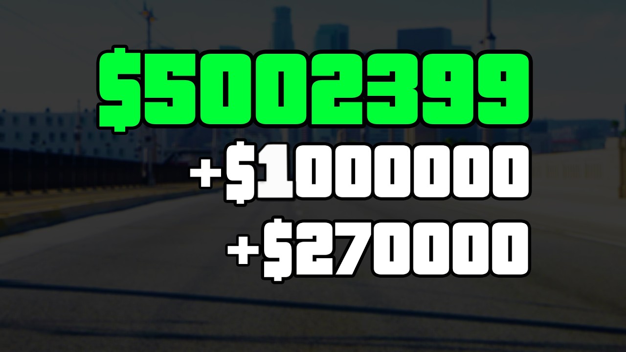 Easier GTA 5 MONEY GLITCH (If You Get These Missions, Do This!)