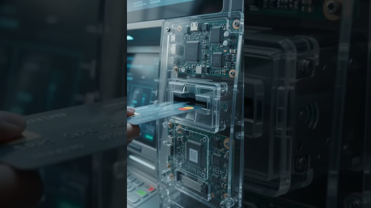 Inside an ATM Machine | How Cash Is Counted#shorts #viralshorts #atm #money #reels #hello #factory