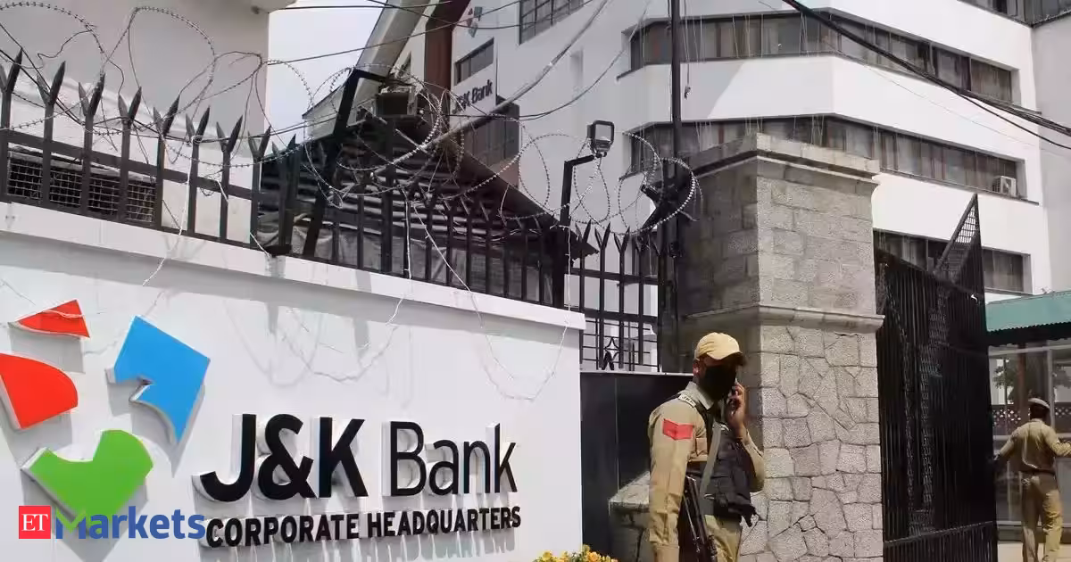 J&K Bank Q1 profit slips 13% as higher provisions hit earnings
