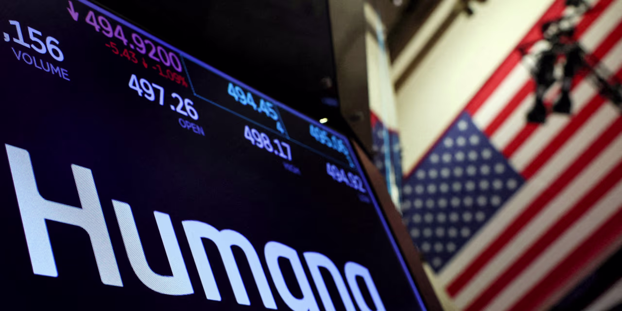 Humana Stock Price Falls After Insurer Maintains Full-Year Guidance