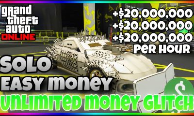 *AFTER PATCH* EASY SOLO MONEY GLITCH IN GTA ONLINE! 20 MILLION PER HOUR! (UNLIMITED MONEY GLITCH)