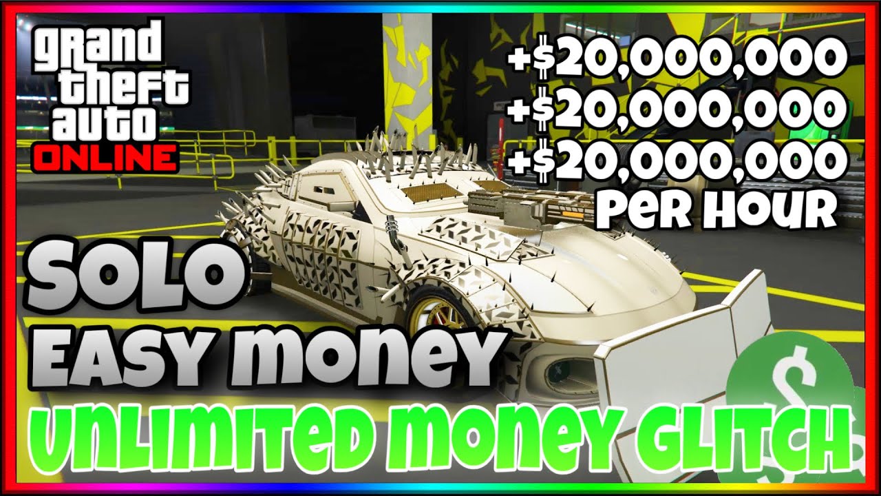 *AFTER PATCH* EASY SOLO MONEY GLITCH IN GTA ONLINE! 20 MILLION PER HOUR! (UNLIMITED MONEY GLITCH)