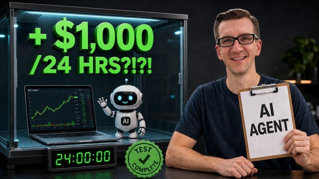 AI Agent Trading Bot Makes Me 1K Day Trading (Vibe Coding Tutorial)