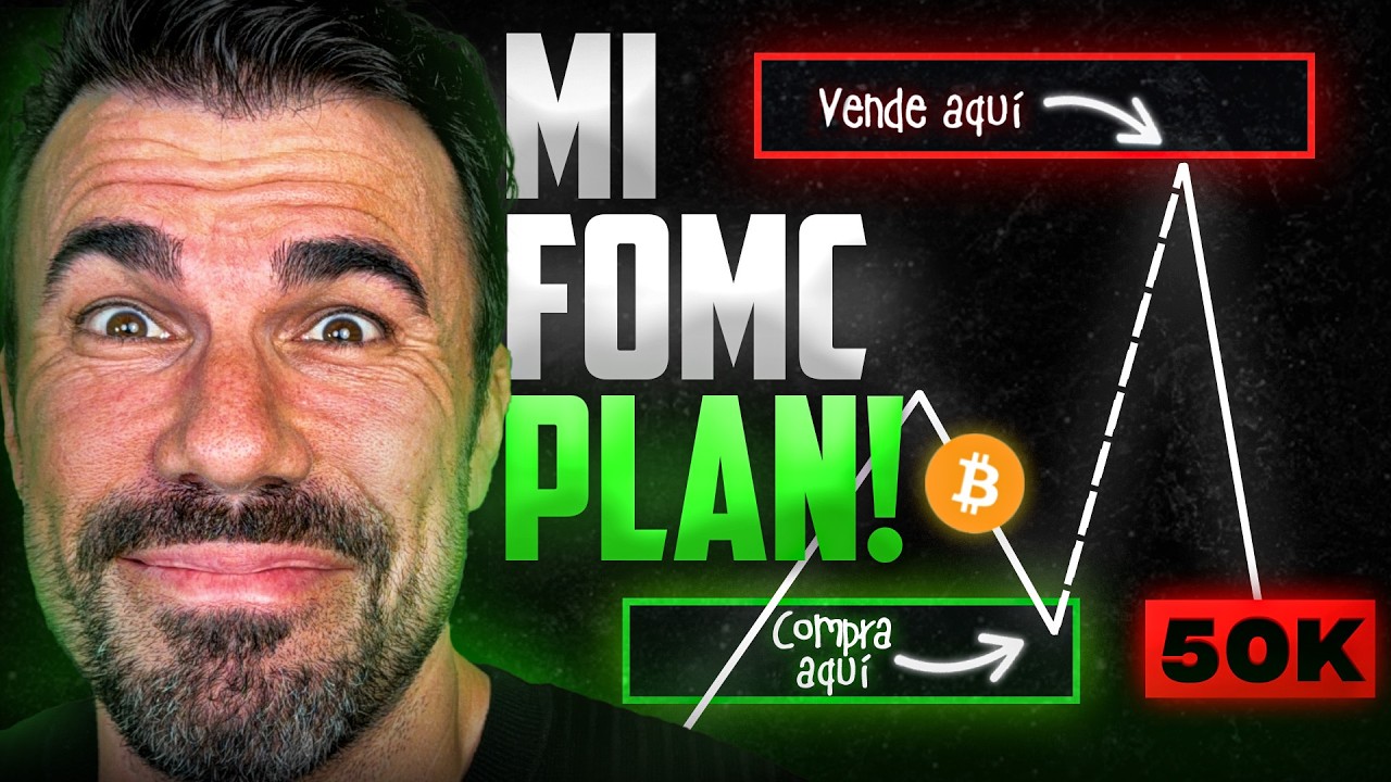 HAZLO AHORA! Mi PLAN Para Operar BITCOIN Antes Del FOMC