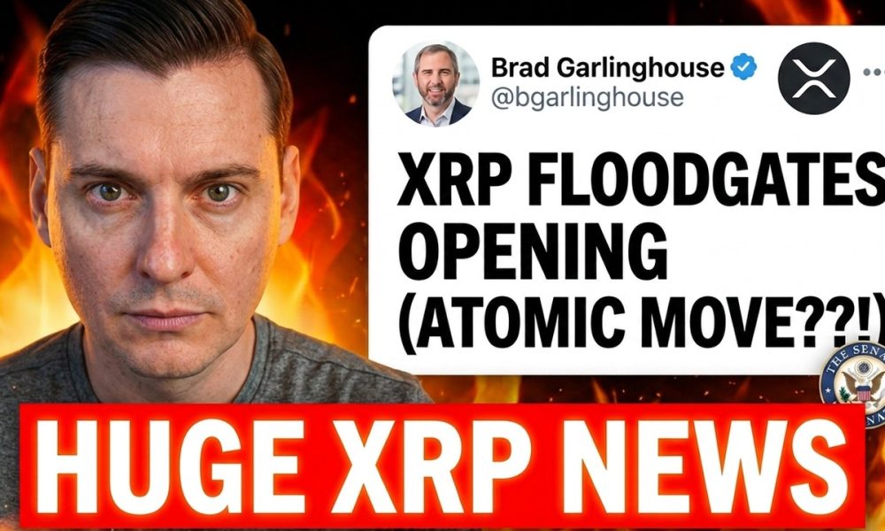 XRP FLOODGATES JUST OPENED LIVE!!!! (ATOMIC XRP MOVE?!!)