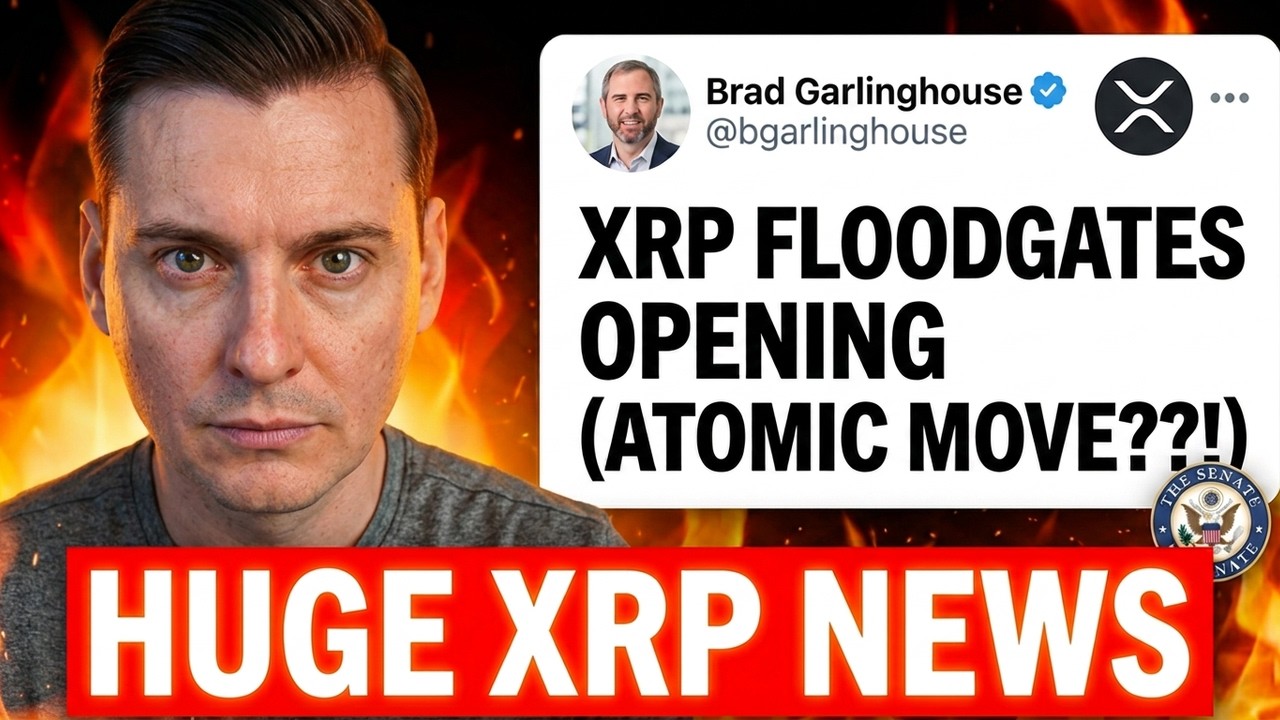 XRP FLOODGATES JUST OPENED LIVE!!!! (ATOMIC XRP MOVE?!!)