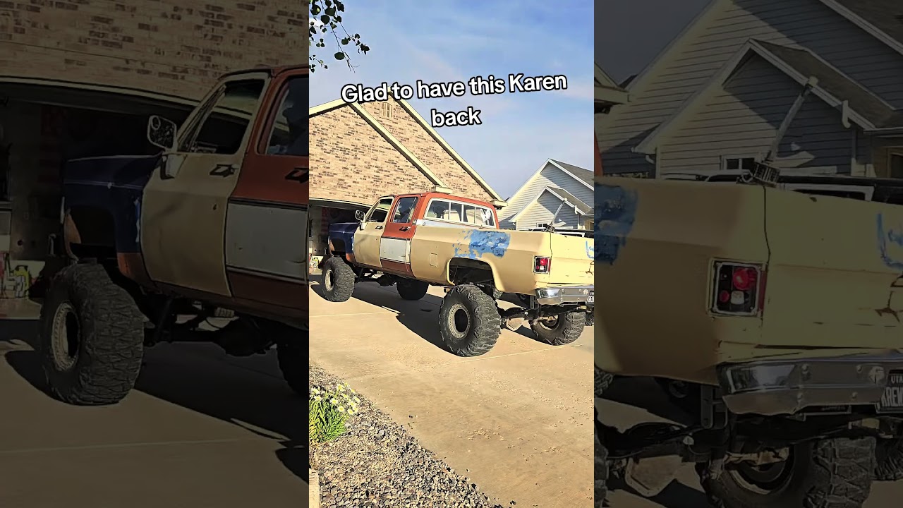 She's a Karen #chevy #squarebody #motivation #successful #happy #viralvideo #subscribe #money