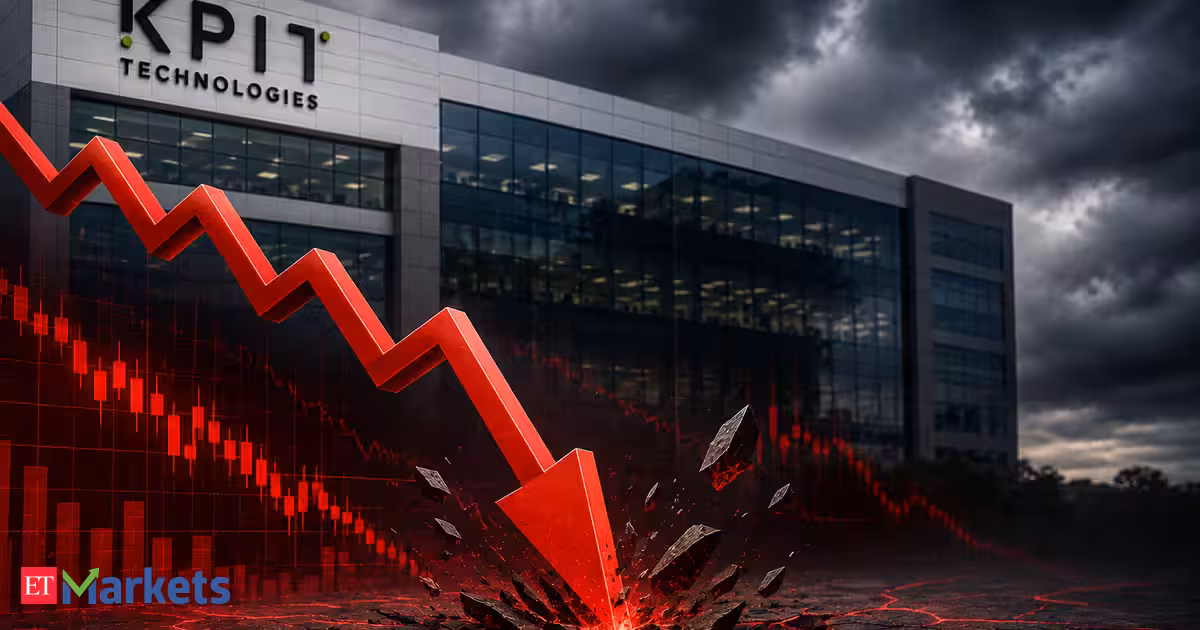 KPIT Technologies shares crash 7% after profit falls 32% to Rs 117 crore in Q1