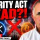 CRYPTO CLARITY ACT DEAD?! ALL XRP HOLDERS! ALL CRYPTO HOLDERS! BREAKING CRYPTO NEWS!