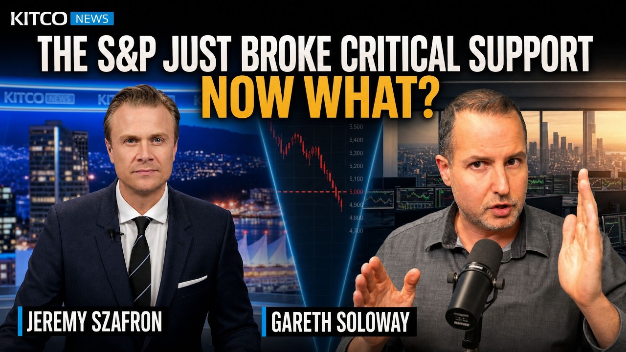 S&P 500 Support Just Broke: Big Money Unwind Spreads | Gareth Soloway