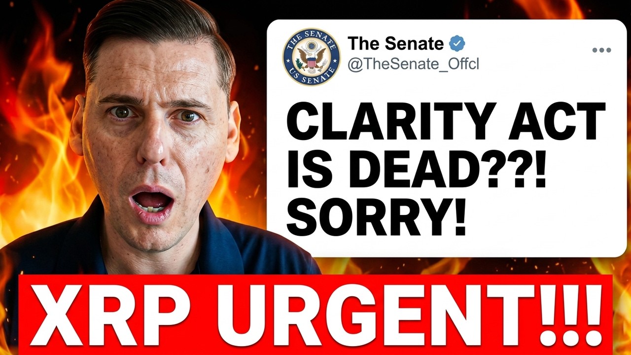 XRP NO... CLARITY ACT JUST GOT K1LLED?! (XRP WARNING)
