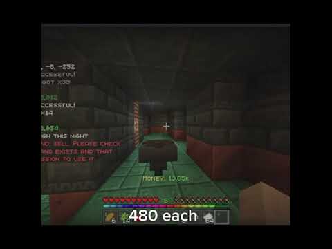 Pontonx finds crazy infinite money glitch #minecraft #money.Twitch:pontonxaura