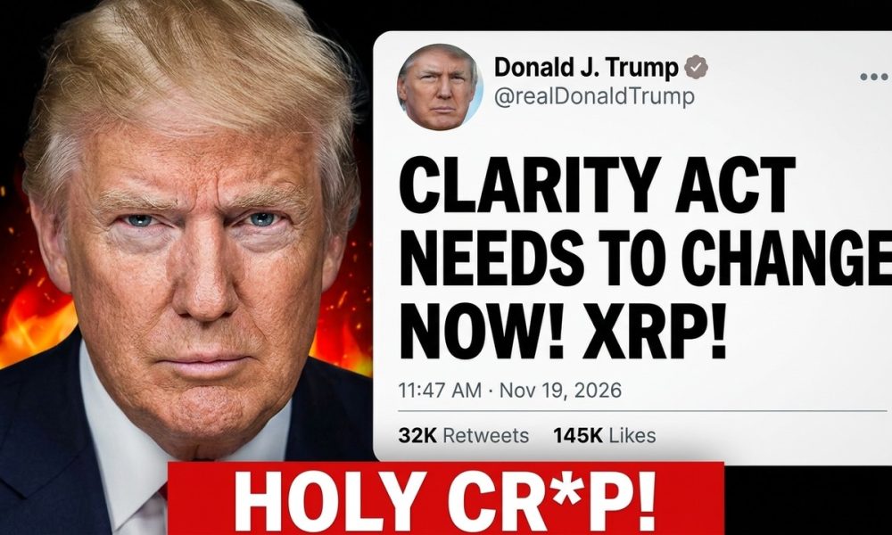 JUST IN! TRUMP JUST NUKED THE CLARITY ACT... (MAJOR XRP NEWS)