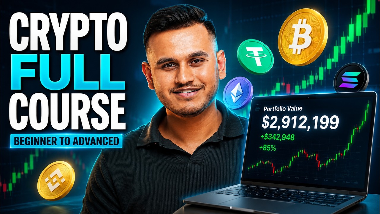 Crypto Full Course 2026 | Beginner to Advanced (Complete Guide)