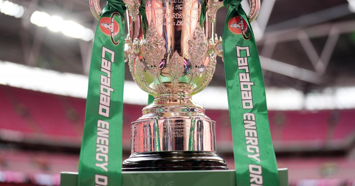 Redcar will display the Carabao Cup for fans to see up close