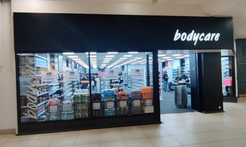 Bodycare store will reopen in Bury - but not in Bolton